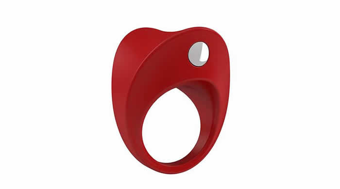 anillo vibrador rojo