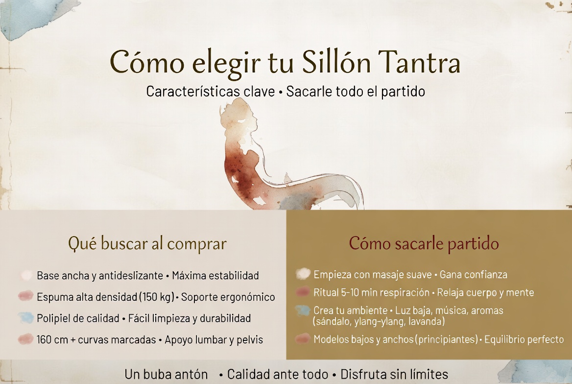 Cómo elegir sillón Tantra