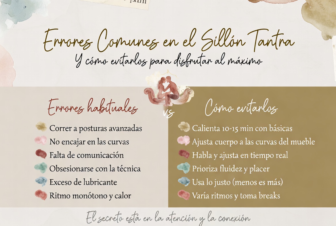 Errores comunes posturas Tantra
