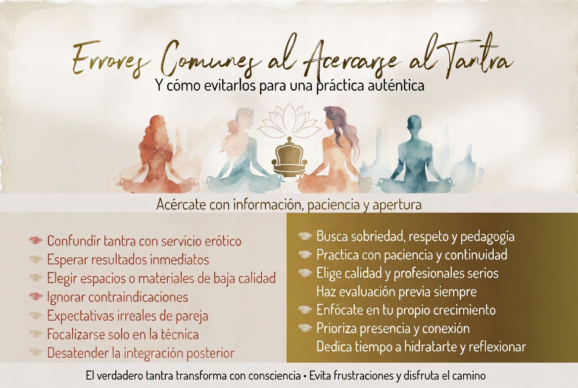 Errores comunes Tantra