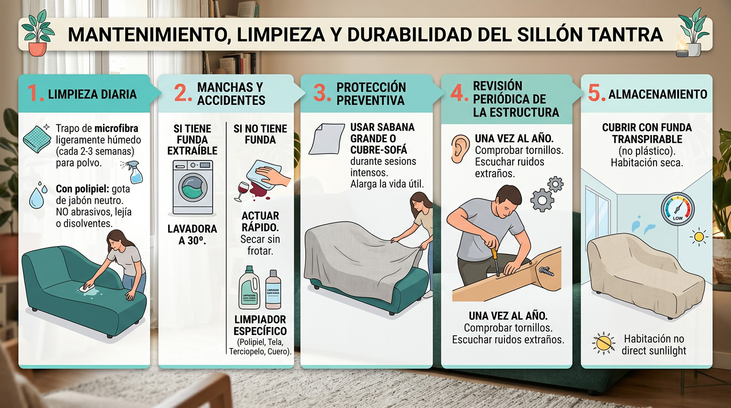Mantenimiento del Sillón Tantra