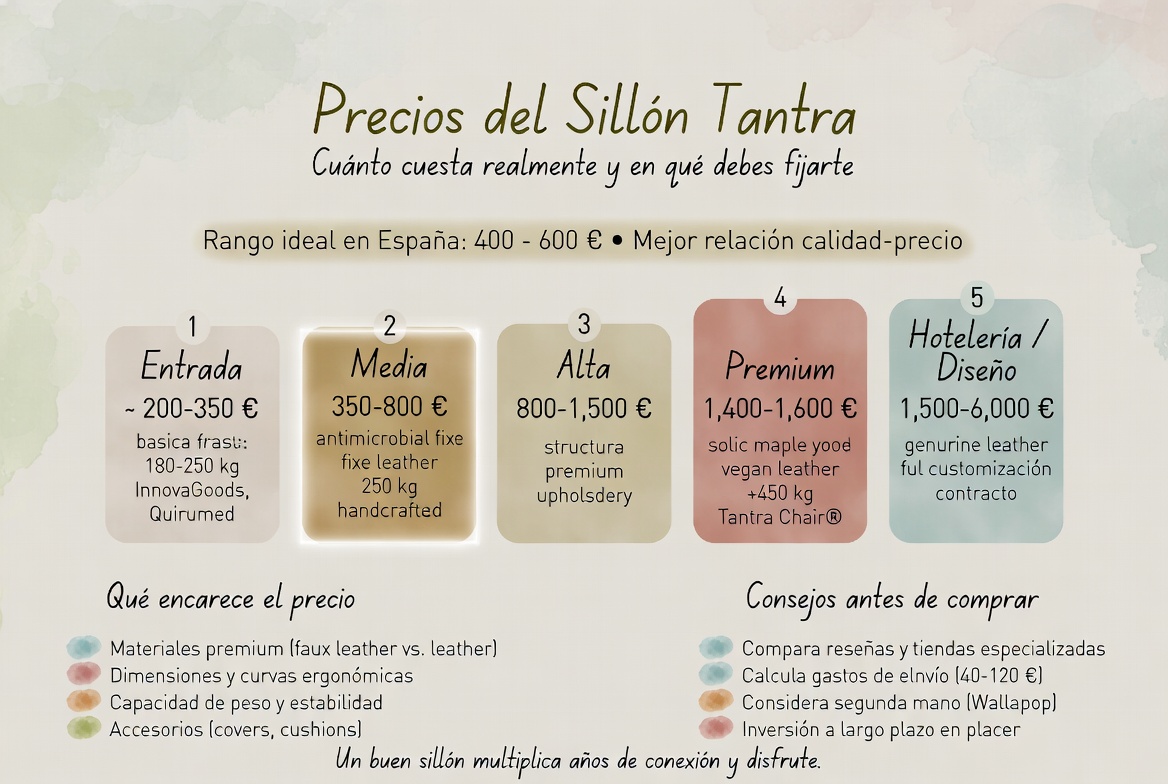 Precios sillones Tantra