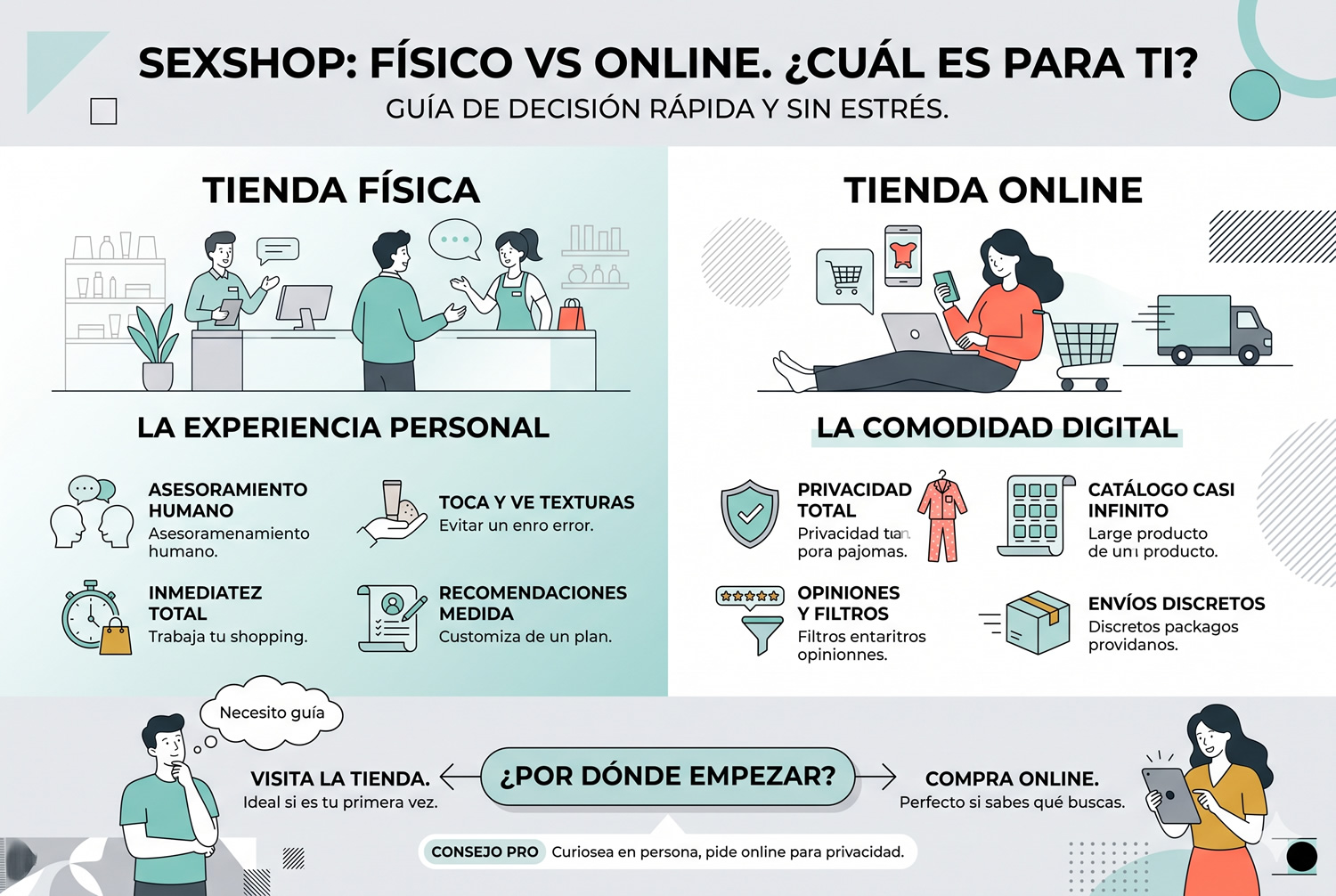 Sexshop físico vs online